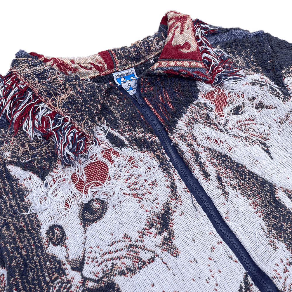 Cat-Scratch Jacquard Jacket