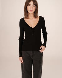 Image 1 of Camiseta Saturnin Negra