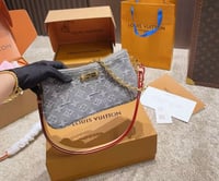 Image 2 of Denim LV shoulder bag♥️