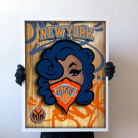 Image 2 of NY KNICKS PRINT (18x24in)