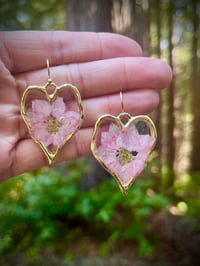 Image 2 of Heart of Larkspur Earrings 