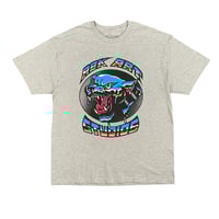 Image 1 of CHROME PANTHER TEE - GREY