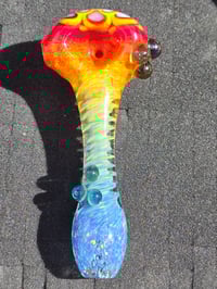 Image 4 of Large Rainbow Dotstack Pipe