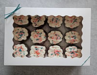12 chocolate frosted cookies, Pickup 6/3