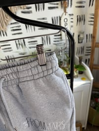 Image 2 of Gray crop lthick loungewear sweats