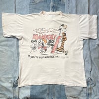 Image 2 of Early 90s Calvin & Hobbes Tee Sz XL