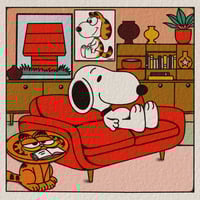 Image 1 of snoooy Bootlegs Garfield Set - 5 Prints