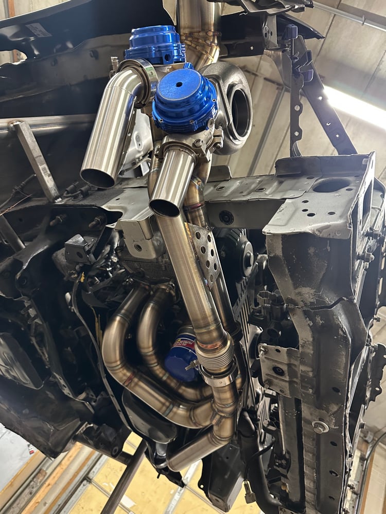 Image of Twinscroll Headlight mount Turbo kit