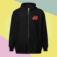 Image 7 of "Sunset" heavy blend zip hoodie