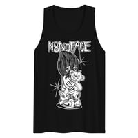 Image 1 of N8NOFACE "Sin Cara & His Bear" by El Pinche Hans Men’s premium tank top (2 colors)