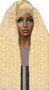 32" 613 Honey Blonde Deep Wave