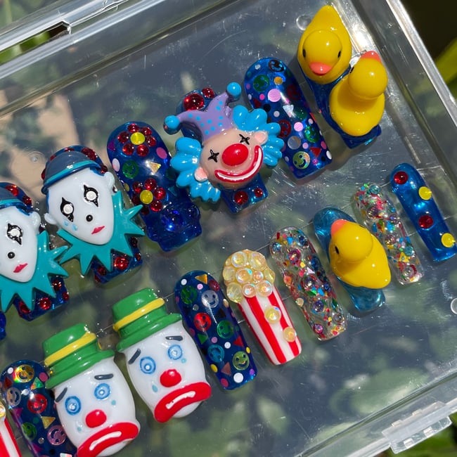 "Day at the Circus" Long Square, 24pcs