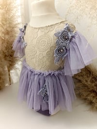 Image 2 of Photo prop | Sitter body-dress for photoshoot | Annmarie | size 9-12 months | lilac