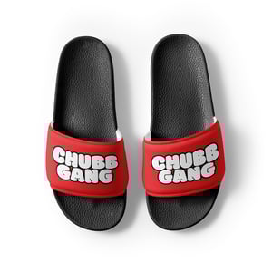 Image of Red Petals - Men’s C.H.U.B.B. GANG Slides