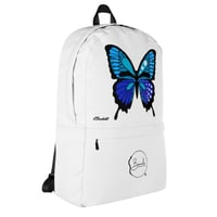 Image 2 of Backpack "Blue Butterfly"