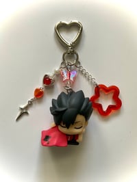 Image 6 of haikyuu sleeping keychains