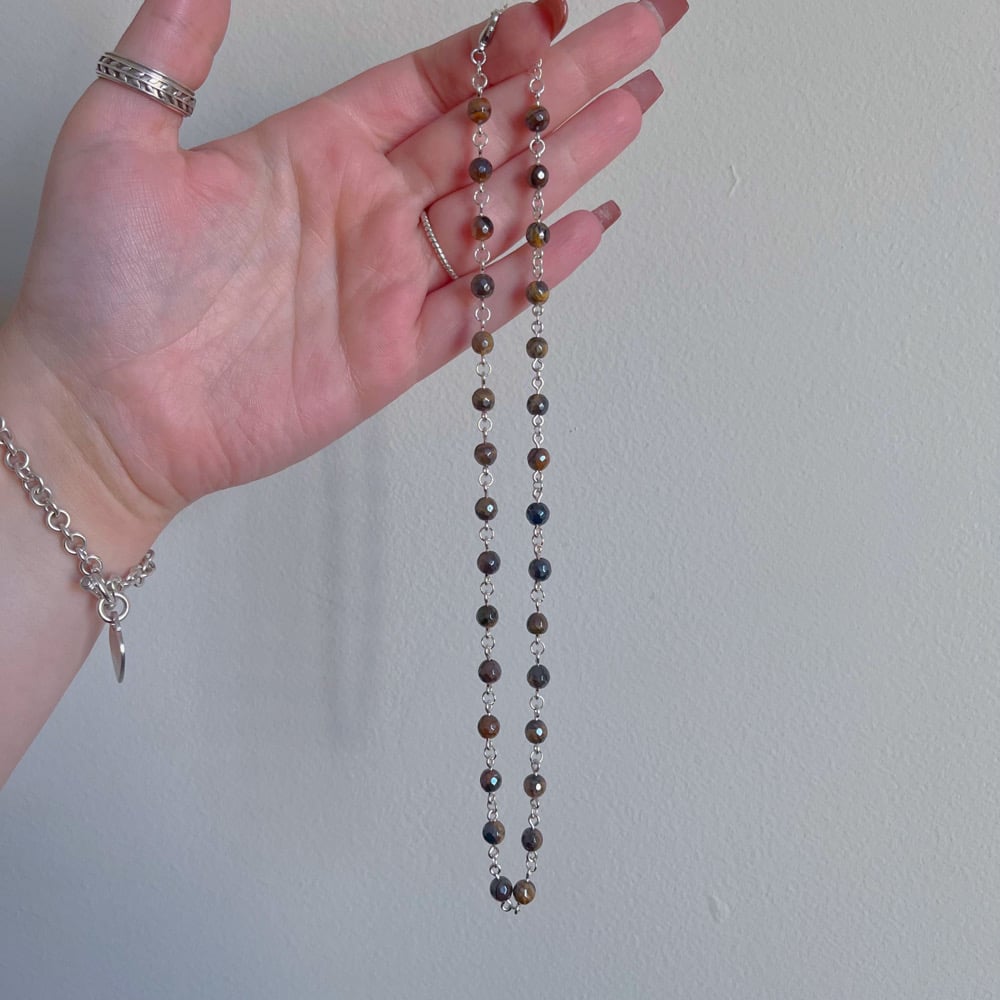 Image of tigers eye necklace