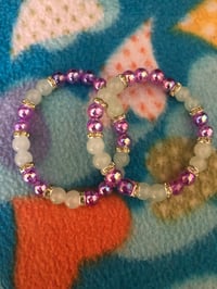 Image 1 of bracelets 💚💜