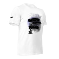 Image 3 of Officially licensed Unisex t-shirt Tobias loving you made me sick front, back and sleeve details