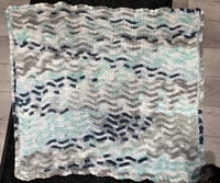 Image 1 of Ripple baby blanket