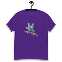 Image 4 of Unisex classic tee, Luminous Dragonfly on Branch Tee