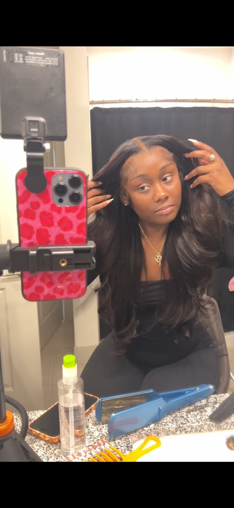 Image of 13x6 28inch body wave frontal light layers 