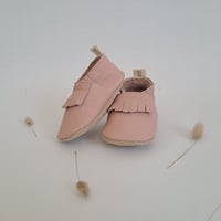Image 1 of Moccasins - Dusky pink