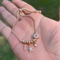 Image 1 of Charm slider bracelet