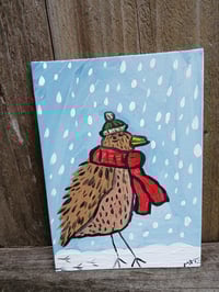 Image 4 of Bird In Snow 