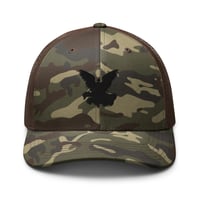 Image 3 of DIVINELY PROTECTED Camouflage trucker hat