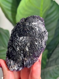 Image 4 of DEEP PURPLE DISCO BALL FLUORITE -CHINA-
