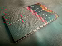 Image 3 of Mammoth Tusk & Crosscut Carbon Fiber Segmented Knife Scales