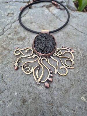 Lava sun necklace 