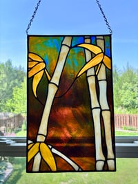 Image 3 of Bamboo Panel - Nightscape Scene