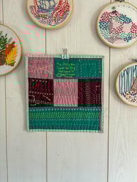 Image 2 of To Fill A Gap - hand sewn quilt 