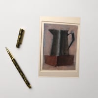 Image 3 of "The Pitcher Stands Strong" Greeting Card (U.S. only) Blank inside copy