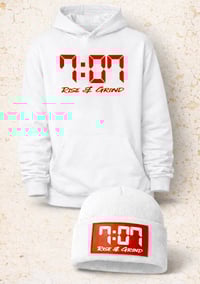 Image 4 of 707 Rise & Grind-Red / White