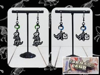 Image 1 of Skeletal Dino Earrings