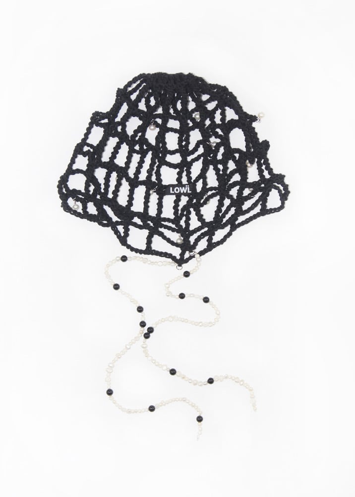 Image of LOWOOL - Net Pearl Beanie