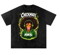 Image 3 of Checkmate over-sized tee. 