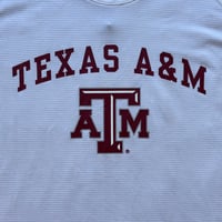 Image 4 of LULULEMON METAL VENT TECH SS 2.0 MENS SHIRT SIZE LARGE TEXAS A&M AGGIES WHITE MAROON NEW
