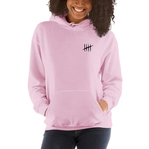 Image of feral. girls can't skate hoodie.