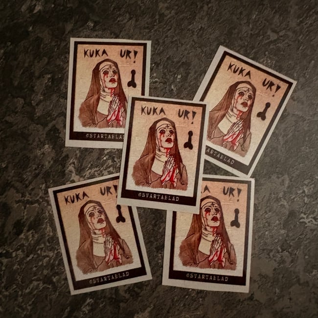 Klistermärke - Kuka ur