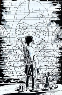 Image 1 of Original Art - GRAFFITI 1B ( Cover Inks )