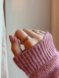 Image 1 of Pink Princess Cut Sapphire