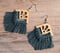 Image of Boucle d'oreille en Macramé