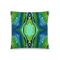 Image 4 of green majesty pillow