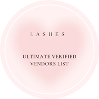 Image 1 of Lashes Vendors List!