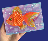 RHINESTONE GOLDFISH (original)