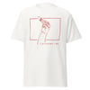 d&s artwork tee - red/white